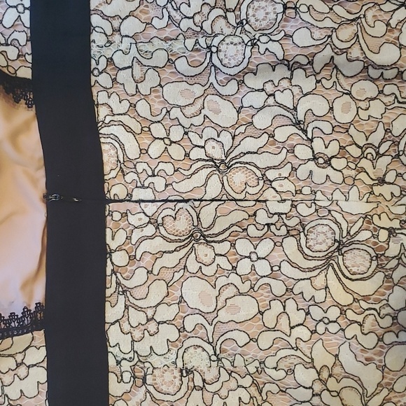 True Decadence Asos White Floral Lace Open Back Dress 18 - Picture 9 of 10